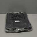 10 Pack Large Insulated Grocery Bags Reusable Shopping Bags with Zippered Top 13 x 12 x 7 Inch Thermal Cooler Totes Bulk with Handles for Hot Cold Food Delivery Refrigerator(Black)