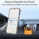 Designed for Google Pixel 10 Pro XL Case with Ring Stand, Support Magnetic Car Mount Rotating Finger Holder Soft TPU Cover Plating Edge Slim Phone Case for Pixel 10 Pro XL 5G Blue