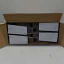 HORLIMER 9x6x2 inches Shipping Boxes Set of 50, White Corrugated Cardboard Box Literature Mailer