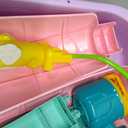 Toddler Water Table for Kids - Sand and Water Table with 28PCS Toy Accessories & Rain Shower Sprinkler, Outdoor Sensory Water Play Table, STEM Toy Summer Gift for Boys Girls Ages 3-8