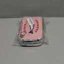 Reginary 2 Pcs Pink Canned Sardines Makeup Bag and Mini Hair Brush with Mirror Cute Cosmetic Bag Folding Hair Brush Kawaii Pencil Case Pouch Portable Travel Toiletry Bag Funny Waterproof for Women