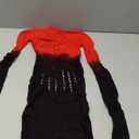 Sesiwadbe Woman Lingerie Bodysuit Fishnet Bodystocking Sexy Tights Bodycon Jumpsuit (BR,M)