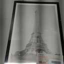 upsimples 12x18 Picture Frame, Display Pictures 11x17 with Mat or 12 x 18 Without, Wall Hanging Poster Frames, Black, 1 Pack