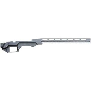 S2Delta RS-C Ambidextrous Aluminum Chassis for Remington Model 700 Actions, Short Actions, 700 SA Chassis, Made in USA (Short Length (Magnesium), Gun Metal Gray (Cerakoat))