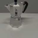 Moka Express: Iconic Stovetop Espresso Maker, Makes Real Italian Coffee, Moka Pot 3 Cups (4.4 Oz - 130 Ml) , Aluminium, Silver