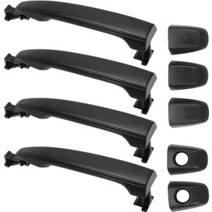 4 Pack Exterior Outside Door Handle Set for 2003-2009 4Runner, 2007-2011 Camry, 2005-2015 Tacoma, 2005-2012 Avalon, GX470 RX330 RX350 RX400h, 69211-AE010 69217-AE010