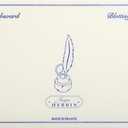 Herbin 10 White Blotter Sheets - 4 3/4 x 6 1/3