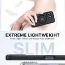 Faiono Magnetic for iPhone 17 Case [Full Camera Protection][Military-Grade Protection][Compatible with MagSafe] Shockproof Protective Slim Phone Case for iPhone 17, Black