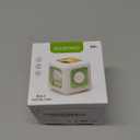 Busy Cube Toy, Sensory Toys for Toddlers 1-3, Baby Car Seat Toys 12-18 Months, Toddler Airplane Travel Toys Age 1-2, Learning Fine Motor Skills, 1st Birthday Gifts (Green)