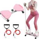 HELLORSO Twist Board for Exercise, Waist Twisting Machine, Adjustable Waist Twister Board Waist Sculptor Twist Exercise Machine, Ab Twister Board (Pink)