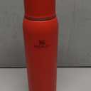 Stanley Adventure-To-Go Vacuum Bottle 1.4 qt | Wide Mouth with Leakproof Cup Lid | Keep Drinks Hot or Cold | Packable for Travel | Insulated Stainless Steel Thermal Bottle | BPA-Free | Chili Red (44.8 Ounces)