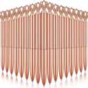 24PCS Ballpoint Pens Set Bling Wedding Anniversary Crystal Metal Ballpoint Pens Fancy Pens Birthday Bridal Shower Return Gifts for Women Girls School Office Supplies (Crown Pen,24)