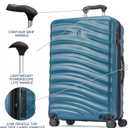 Travelpro Maxlite Air V2 Hardside Expandable Checked Luggage, 8 Spinner Wheels, Lightweight Hard Shell Suitcase, TSA lock, Teal, Checked Medium 25-Inch