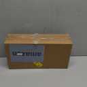 MANO Divided Snackle Box Charcuterie Container with 3 Compartment Sectioned Serving Tray for Cheese Veggie Fruit Berry Salad Refrigerator Fridge Storage (Pack of 1)