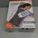 Calming Heat Massaging Vibrations Weighted Heating Pad by Sharper Image | Temperature Settings, Auto ShutOff Feature, Gift for Holidays, Women & Men | 3 Heat, 6 Massage, 12” x 24”, 4 lbs