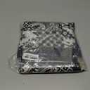 MINIDORA Womens Warm Reversible Pashmina Shawls Large Soft Winter Scarfs Jacquard Wraps for Evening Dresses (Style 3-black)