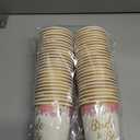 350PCS Floral Bridal Shower Decorations for 50 Guests Include Paper Plate, Napkin, Cup and Disposable Plastic Tableware