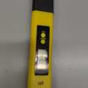 PH Meter for Water Hydroponics Digital PH Tester Pen 0.01 High Accuracy Pocket Size with 0-14 PH Measurement Range for Household Drinking, Pool and Aquarium (Yellow)