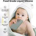 AOTESIER Shockproof for iPhone 14 Pro Max Case, Upgraded [Camera Protection] Food Grade Silicone Phone Case with [2 Screen Protectors], Anti-Scratch Soft Microfiber Lining Inside, 6.7 inch, Natural