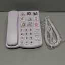 Landline Phones for Seniors - Home Phone for Seniors,9 Big Photo Buttons & One-Click Dialing - Dementia Landline Phone for Senior,Alzheimers Phone,for People with Visual,Hearing & Memory Impairments