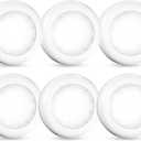 Tap Light 6 Pack Portable LED Puck Touch Night Lights - Battery Operated Under Cabinet Lighting for Kitchen, Closet, Classroom, Indoor & Outdoor