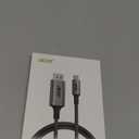 acer USB C to DisplayPort Cable 6.6 FT (4K@60HZ 2K@165Hz), Type-C to DisplayPort Cord (Sturdy Aluminum, Plug & Play) Thunderbolt 3/4/5 Compatible with MacBook Pro/Air, iPhone 16 Pro/Max, XPS, Surface