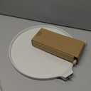 SENSARTE Nonstick Crepe Pan with Spreader, 12-Inch Natural Ceramic Coating Dosa Pan Pancake Flat Skillet Tawa Griddle with Stay-Cool Handle, Induction Compatible (White)