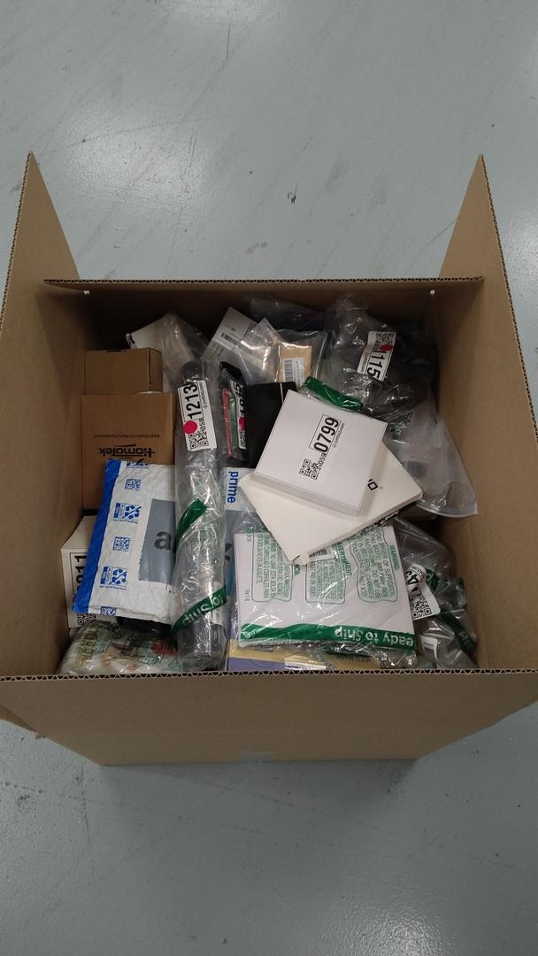 Box of Mixed Items, Retail is Estimated