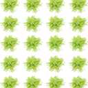 MECCANIXITY Chiffon Flower, 3 Inch Fabric Flowers Bows Sewing Fabric Appliques Headband Embellishments for Crafts Dresses DIY Party Wedding Decoration Light Green Pack of 20