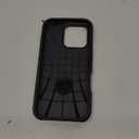 Nvollnoe Compatible with iPhone 16 Pro Case with Card Holder Heavy Duty Protective Dual Layer Shockproof Hidden Slot Slim Wallet Phone Cover for Women&Men 6.3 inch(Black)