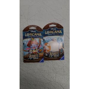 Disney Lorcana, Azurite Sea, Booster pack, Contains 12 cards Each Two Pack