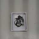 Xmenha Single Bluetooth Phone Earpiece Earbud One Ear Piece Open Ear Bud Air Bone Conduction Earbud Earless Out of Ear Headphones Bluetooth Wireless Headsets with Microphone Earhook for Work