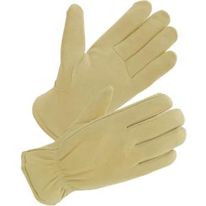 SKYDEER Super Soft and Warm Winter Gloves with Deersplit Leather Suede and 3M Thinsulate Insulation for Cold Weather SD5176T (Large)