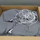 Grounding Sheets King Size - Organic Cotton and Silver Fiber Grounding Fitted Sheet with Grounding Cord Deep Grey Color 80x78 Inch Size