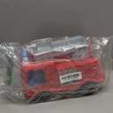 Fisher-Price Little People Toddler Toy Fire Truck Musical Push-Along Vehicle with 2 Figures for Pretend Play Ages 1+ Years