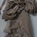 H.VERSAILTEX Velvet Stretch Couch Cushion Cover Plush Cushion Slipcover for Chair Loveseat Sofa Cushion Furniture Protector Seat Cushion Sofa Cover (3 Piece Sofa Cushion Covers, Taupe)