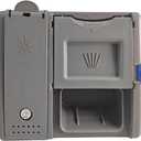 DD81-02202A DD81-02628A Dishwasher Detergent and Rinse Aid Dispenser Parts - Compatible with Samsung DW80M2020US, DW80R2031US/UG, DW80N3030US/UW/UB