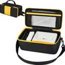 Carrying Bag Compatible with Kodak Dock/Plus 4x6Portable Instant Photo Printer, Storage Holder for Cartridge Refill/Photo Paper Tray/Charger Accessories, with Adjustable Shoulder Strap (Black)