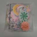 42 Pieces Colorful Flower Iron on Patch, Butterfly Embroidered Sew on/Iron on Patch Applique for Clothes, Dress, Hat, Jeans, DIY Accessories