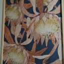 Creative Co-Op Floral Prints with Solid Wood Frame, Set of 2