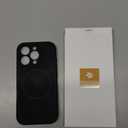 Miracase Magnetic for iPhone 16 Pro Case, [Soft Anti-Scratch Microfiber Lining], Compatible with MagSafe, Liquid Silicone Case Shockproof Drop Protection Phone Case for 16 Pro,Black