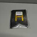 2 x Happy New Years Decorations Banner 2026, Black Gold Nye New Years Eve Party Supplies for NYE Decorations Photo Props for Home Wall Fireplace Mantel Fireplace