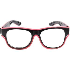 Wireless LED Glasses - Light Up Neon Glasses | Creative USB Charging LED Costumes Accessories | Luminous Eyewear Favors Accessories for Kids Adults Cosplay Birthday Halloween