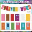 Faccito 36 Pcs Monster Birthday Party Decoration, Monster Theme Banner Garland for Birthday Event Party Backdrop Celebration Supplies