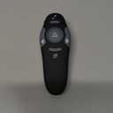 QUI Presentation Clicker Wireless Presenter Remote Clicker for PowerPoint Presentation Remote, PowerPoint Slide Advancer for Mac/Windows/Linux, Google Slide/PPT/Keynote, USB A, Black