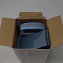 ONCE FOR ALL Upgrade Safe Mandoline Slicer Plus, Biger Size, Adjustable Vegetable Food Chopper Potato Fries Cutter, Detachable Blade, Kitchen Chopping Artifact, Gift (Sky Blue) (Gray)