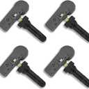 TPMS Sensor,GM 315Mhz Tire Pressure Monitoring Sensor Compatible for Chevy Silverado GMC Cadillac Buick Pontiac Saturn Hummber Saab Replace#13598771 13598772 13586335 13581558 4 Pack