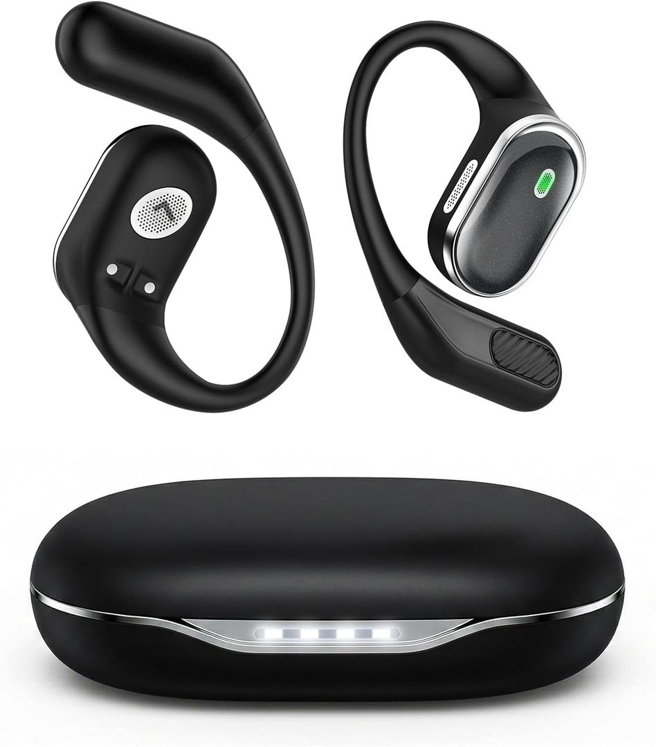Wireless Earbuds Bluetooth 5.4 Earphones Stereo Ear Buds Beiyong Black