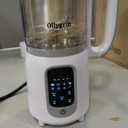 Ollygrin Baby Food Maker Steamer and Blender Baby Food Processor Puree Machine Baby Steamer Blender Food Processor One Step Baby Food Maker Chopper Grinder Auto Cooking Grinding Touch Screen White