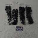 Brazilian Curly Bundles Human Hair Virgin Hair Kinky Curly 100% Unprocessed Remy Virgin Cheap Human Hair Weave Extensions Natural Black Human Hair Weave(Kinky Curly, 14 14 14)
